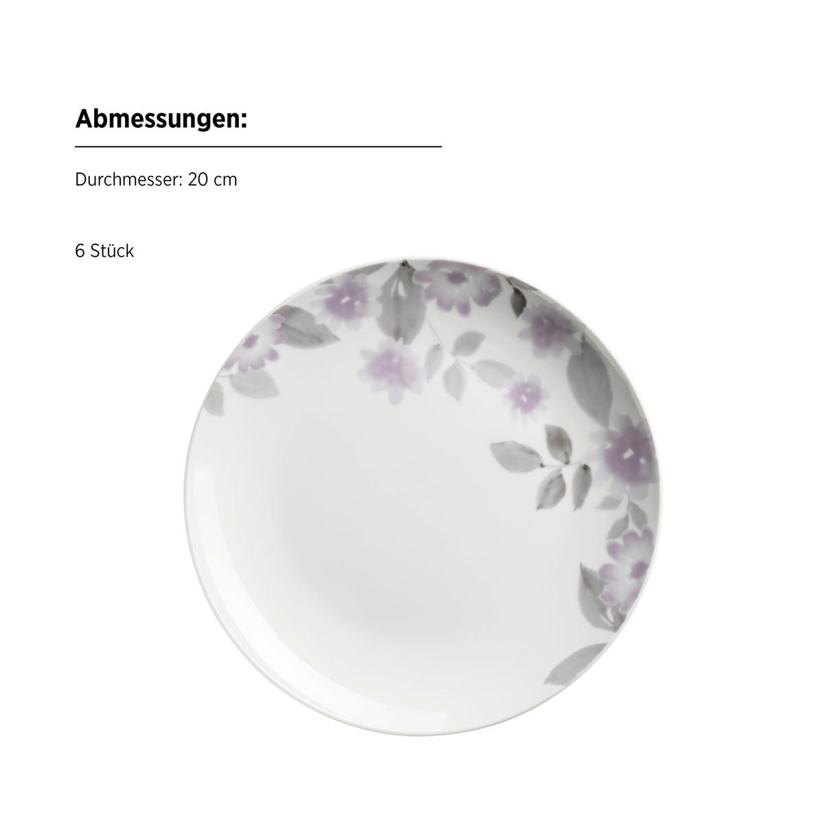 TAFELSERVICE Weiß SONO 18-teilig  - Weiß, Basics, Keramik - Mäser