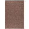 OUTDOORTEPPICH 80/150 cm Zagora Braun, Schwarz  - Schwarz/Braun, Basics, Textil (80/150cm) - Novel
