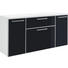 SCHUHSCHRANK 121/62/31 cm - Chromfarben/Anthrazit, Design, Glas/Holzwerkstoff (121/62/31cm) - Novel SCHUHSCHRANK 121/62/31 cm - Chromfarben/Anthrazit, Design, Glas/Holzwerkstoff (121/62/31cm) - Novel