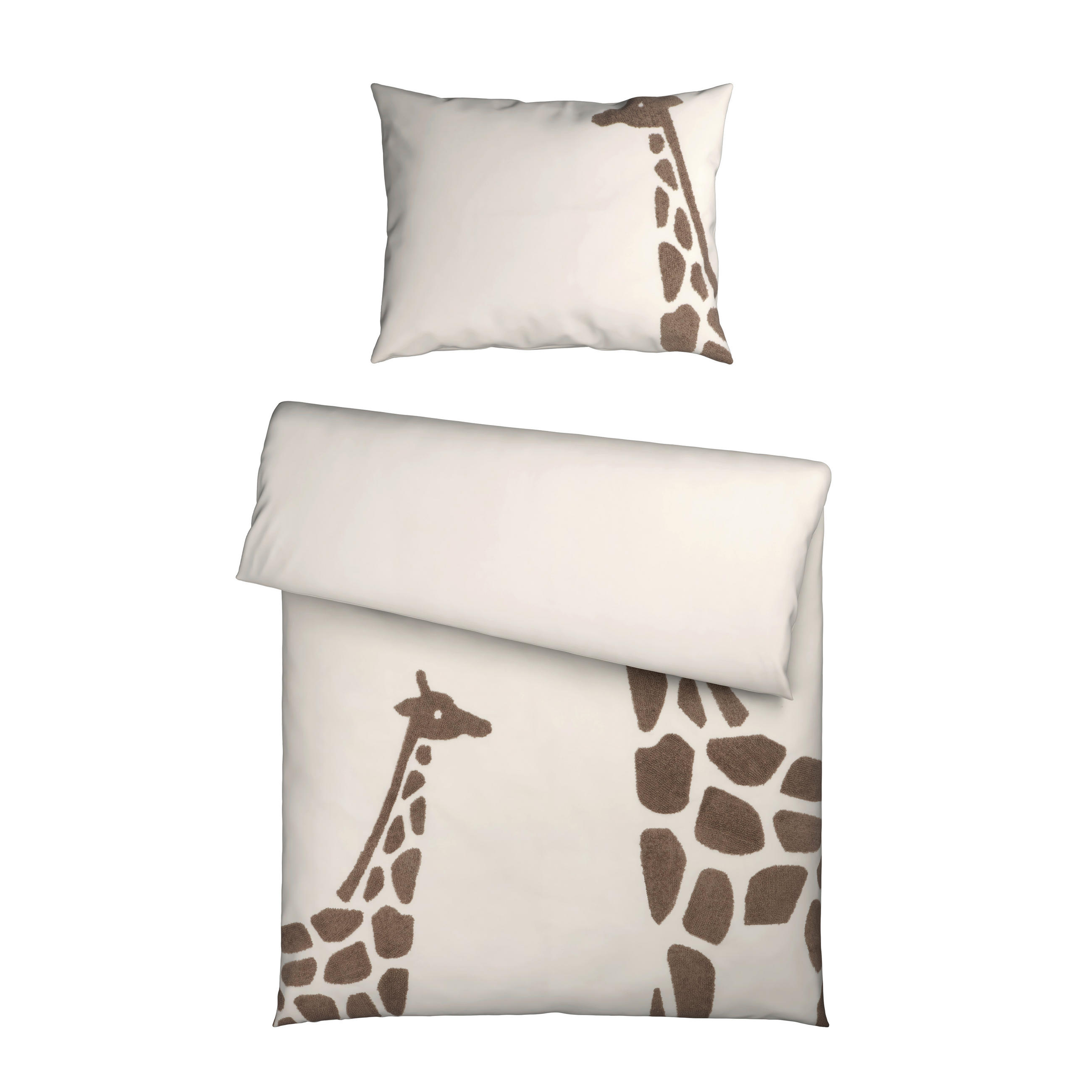 BABYBETTWÄSCHE Webstoff 100/135 cm  - Braun, Trend, Textil (100/135cm) - Patinio