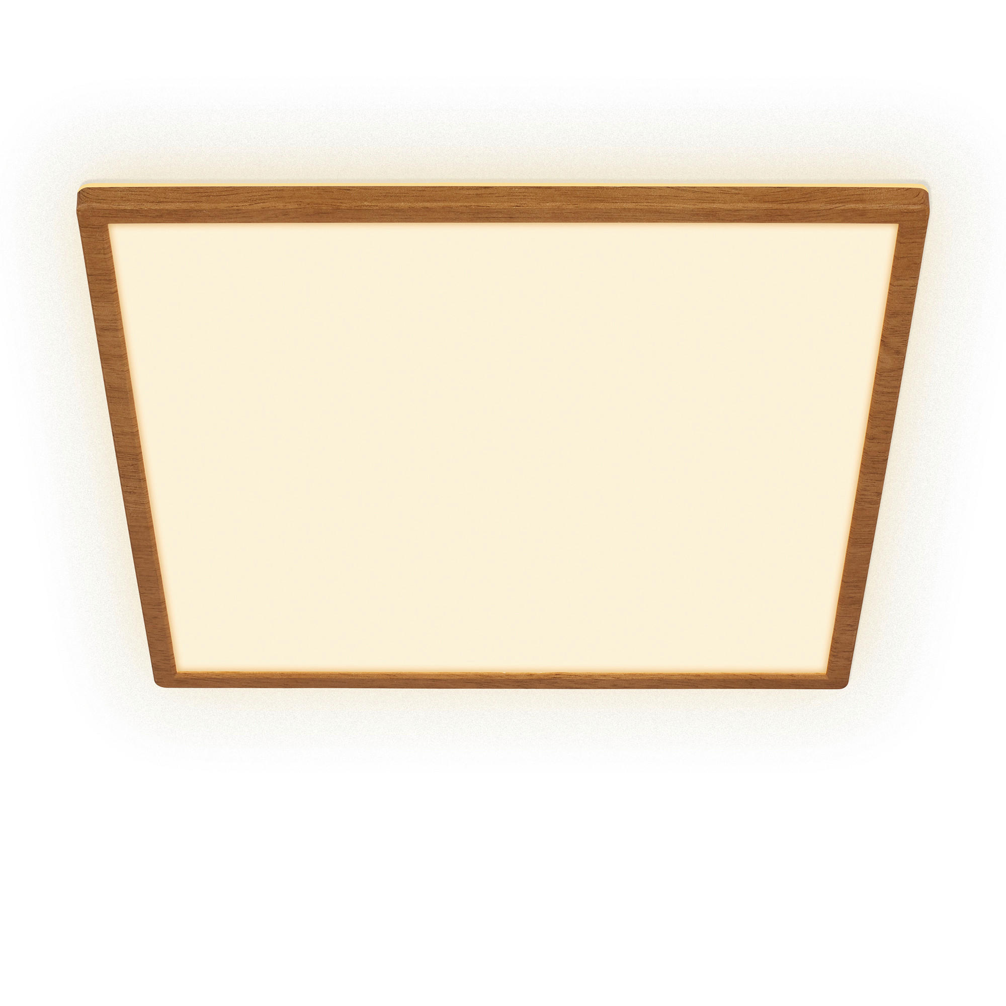 LED-PANEEL 42/42/3 cm  - Eichefarben, MODERN, Kunststoff (42/42/3cm)