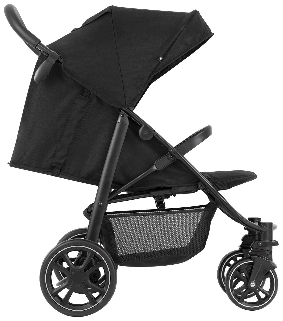 BUGGY Eezefold  - Schwarz, Basics, Textil/Metall (60/104/94cm) - Graco