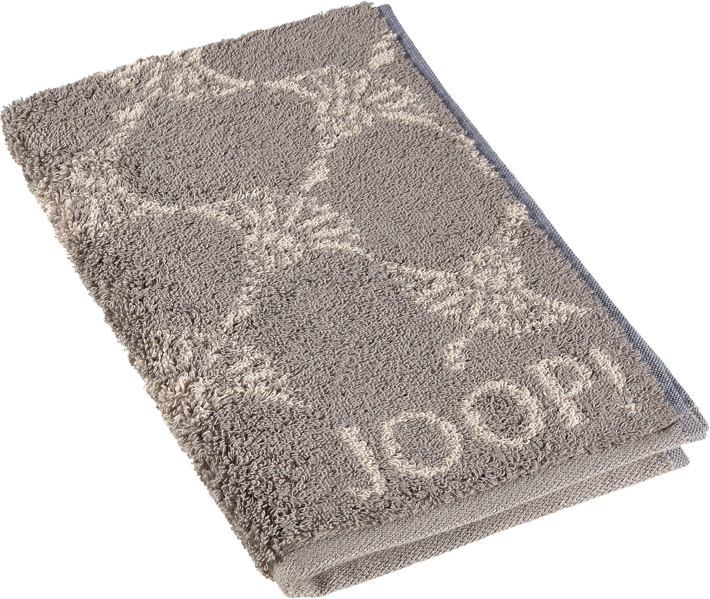 GÄSTETUCH Classic Cornflower Graphitfarben 3-teilig 30/50 cm  - Graphitfarben, Basics, Textil (30/50cm) - Joop!