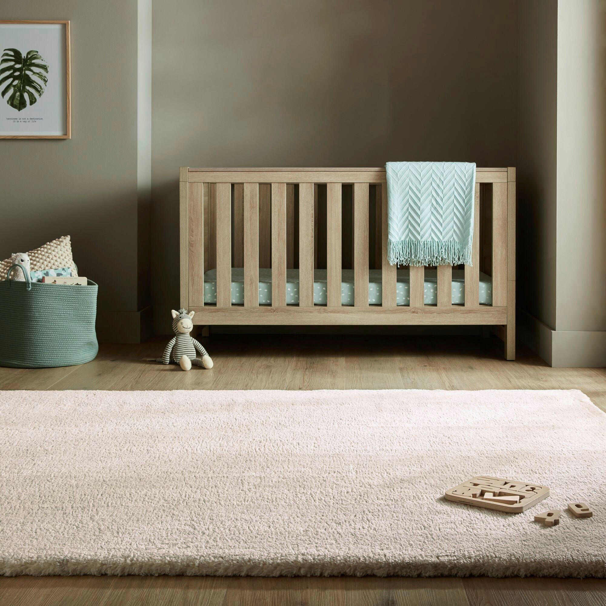 WEBTEPPICH 160/230 cm FAROE WOOL LOOK FUR Creme  - Creme, KONVENTIONELL, Textil (160/230cm)