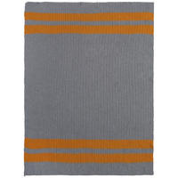 SCHMUSEDECKE Paul  80/100 cm  - Gelb/Silberfarben, Trend, Textil (80/100cm) - Avelia