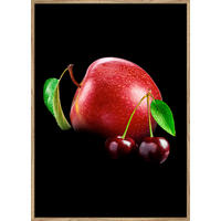 KUNSTDRUCK 51,2/71,2 cm  - Eichefarben/Multicolor, Basics, Holzwerkstoff (51,2/71,2cm) - Monee