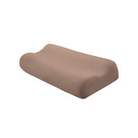 NACKENKISSENBEZUG - Dunkelbraun, Basics, Textil (18,5/27cm)