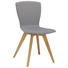 STUHL in Holz, Textil Eichefarben, Grau - Eichefarben/Grau, Design, Holz/Textil (47 88 53cm) - Lomoco STUHL in Holz, Textil Eichefarben, Grau - Eichefarben/Grau, Design, Holz/Textil (47 88 53cm) - Lomoco