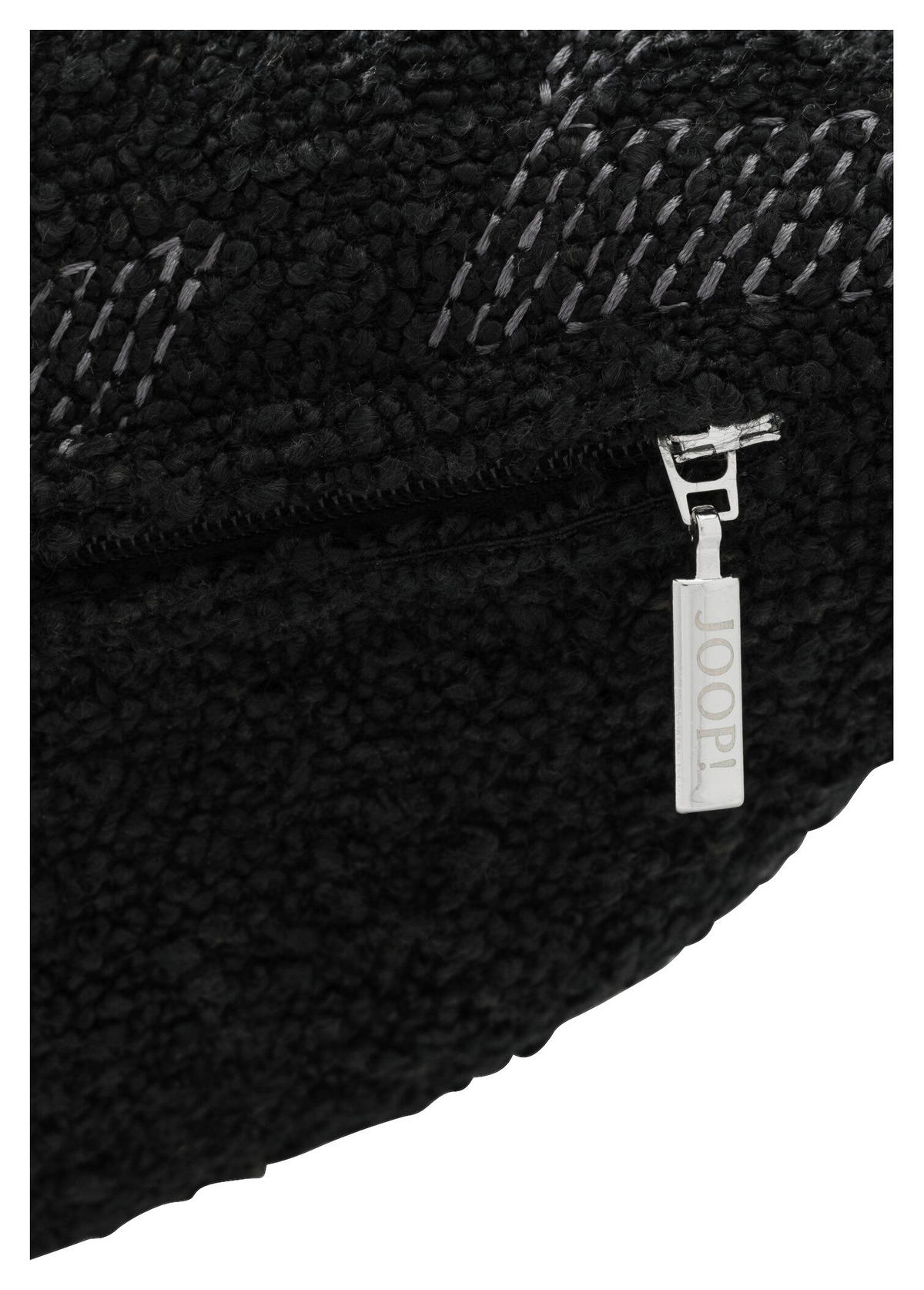 KISSENHÜLLE J!Select 45/45 cm  - Schwarz, Design, Textil (45/45cm) - Joop!