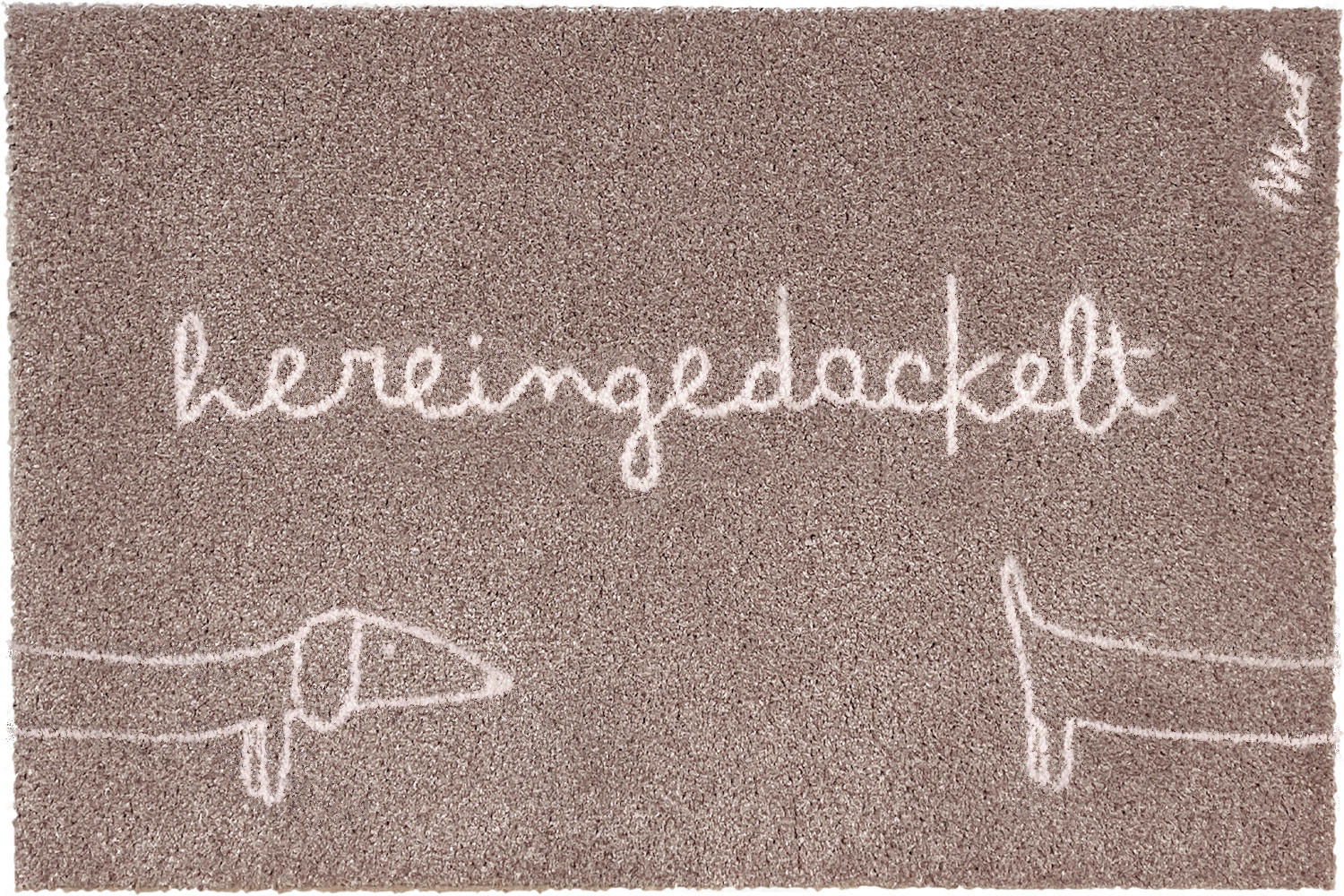 FUßMATTE 50/75 cm Scraper  - Hellbraun, Trend, Kunststoff (50/75cm) - madaboutmats