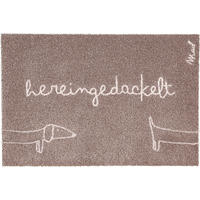 FUßMATTE 50/75 cm Scraper  - Hellbraun, Trend, Kunststoff (50/75cm) - madaboutmats