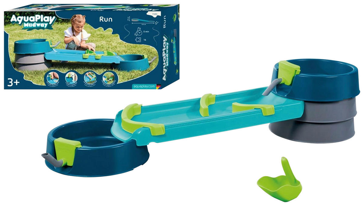 WASSERBAHN RUN  - Blau, KONVENTIONELL, Kunststoff (21,50/79/39,50cm)