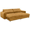 BIGSOFA in Cord Gelb  - Gelb/Schwarz, Konventionell, Holzwerkstoff/Kunststoff (292/90/194cm) - MID.YOU
