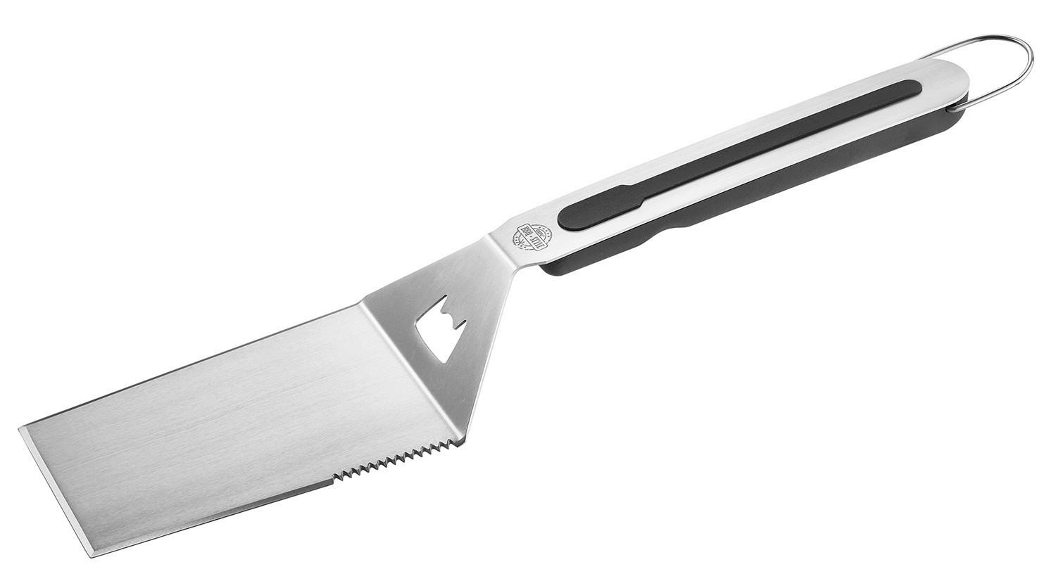 LOPATICA ZA ŽAR 89245 - barve nerjavečega jekla/črna, Basics, kovina/umetna masa (10/40cm) - Gefu