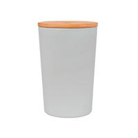 POSUDA ZA ZALIHE  1,3 l   - bijela/svijetlo smeđa, Basics, drvo/prirodni materijali (1,3l)