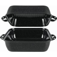 PEKAČ  Classic     26/26/11,7 cm - črna, Basics, kovina (26/26/11,7cm) - Riess