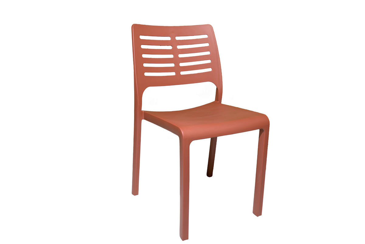 GARTENSTUHL Kunststoff Terracotta  - Terracotta, MODERN, Kunststoff (46,5/82/52,5cm)