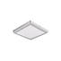 LED-PANEEL - Silberfarben/Weiß, Basics, Kunststoff (40/40/4,5cm) - Novel LED-PANEEL - Silberfarben/Weiß, Basics, Kunststoff (40/40/4,5cm) - Novel