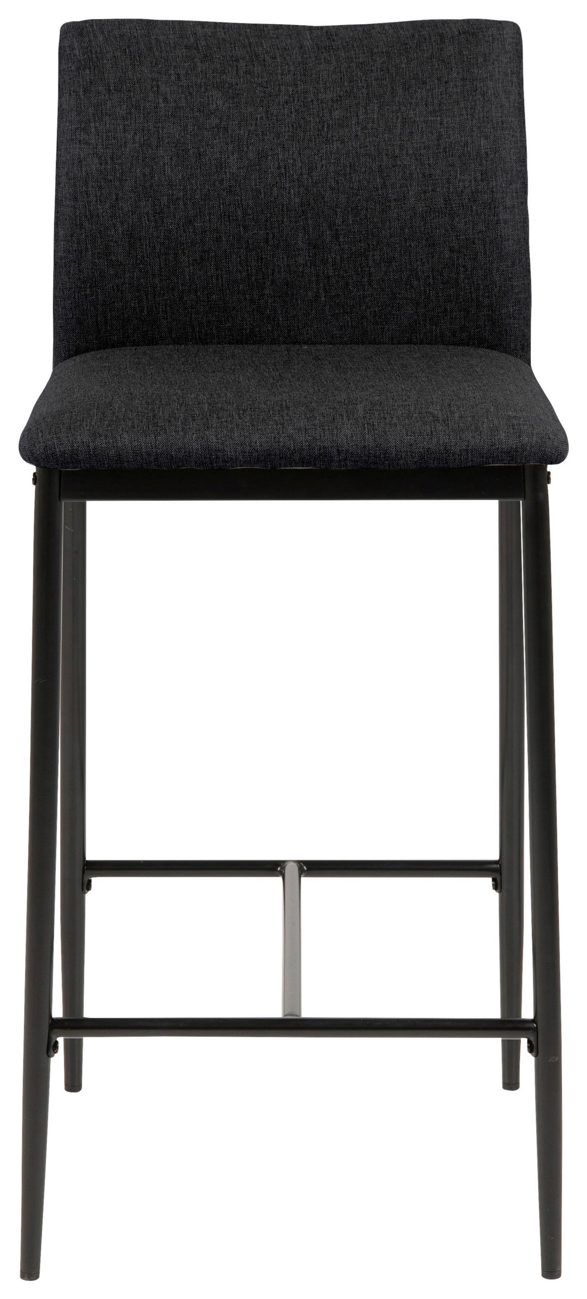 BARSKA STOLICA  siva  metal, tekstil      - siva/crna, Konvencionalno, metal/tekstil (41/90,5/48,5cm) - MID.YOU