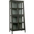 VITRINE in massiv Kiefer Schwarz - Schwarz, Design, Glas/Holz (79/173/45,5cm) - Ambia Home VITRINE in massiv Kiefer Schwarz - Schwarz, Design, Glas/Holz (79/173/45,5cm) - Ambia Home