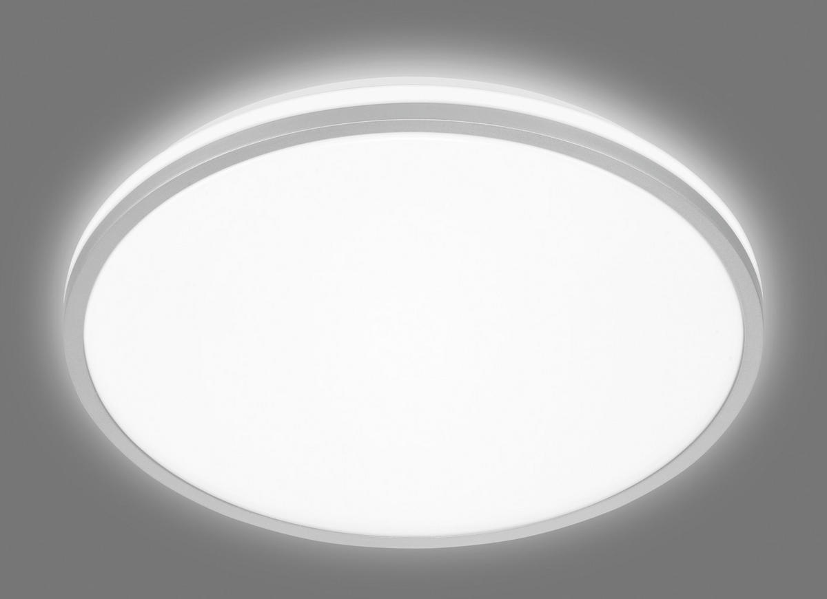 DECKENLEUCHTE Pulap A 33/6 cm   - Chromfarben, Basics, Kunststoff (33/6cm) - Briloner