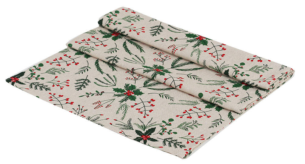 NADSTOLNJAK 40/140 cm   BODIKA  - tamno zelena, Konvencionalno, tekstil (40/140cm) - X-Mas