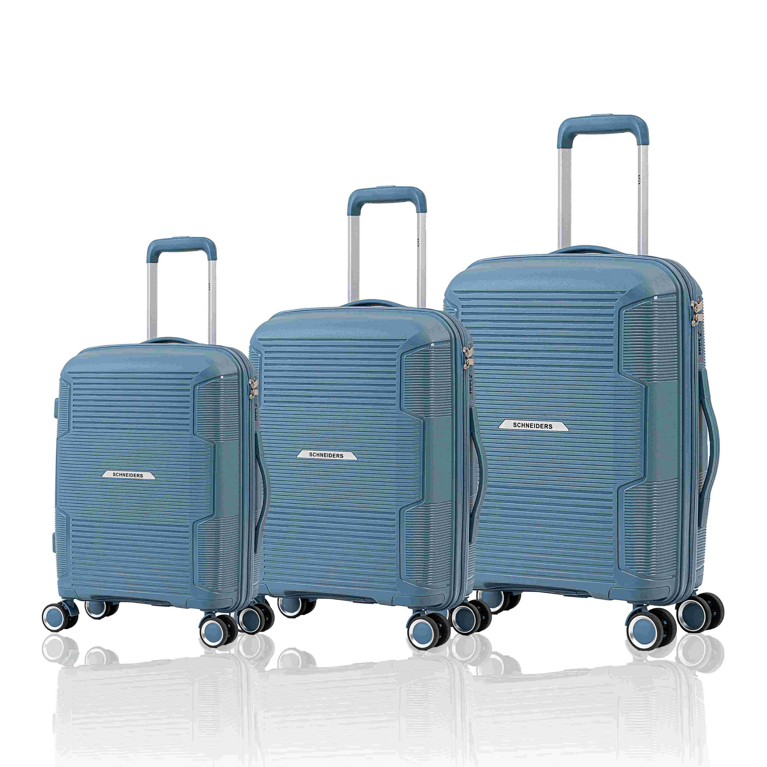 REISEKOFFER Pastellblau  - Pastellblau, Design, Textil (37,5/54/22cm) - Schneiders