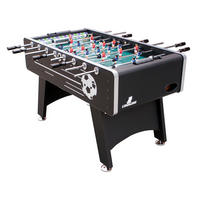 FUSSBALLTISCH ARENA - Schwarz, Basics, Holz (75/88/141cm)