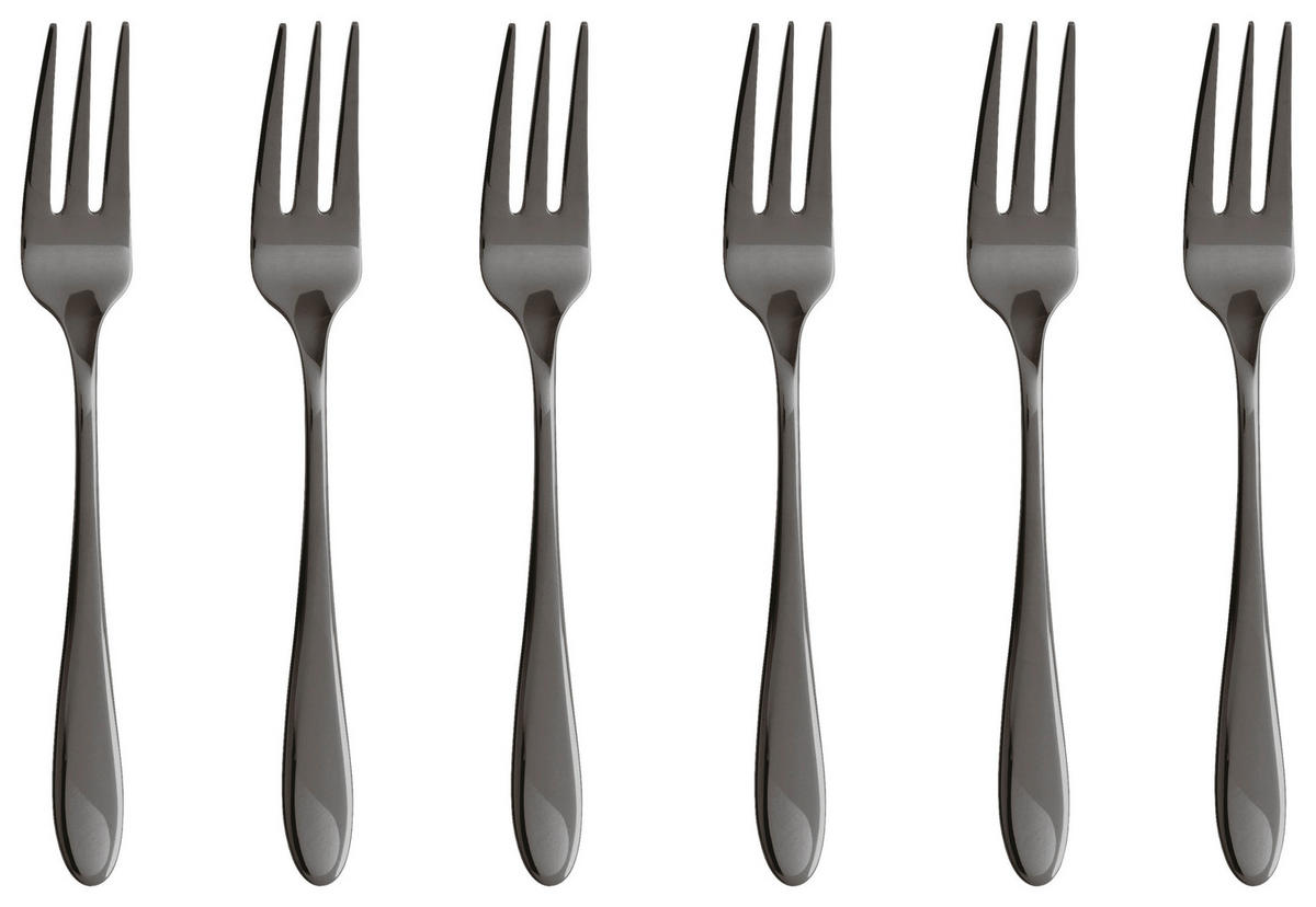 KUCHENGABEL - Schwarz, Basics, Metall - Sambonet