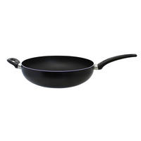 WOKPFANNE 32 cm cm  - Schwarz, Basics, Metall (32 cmcm) - ELO