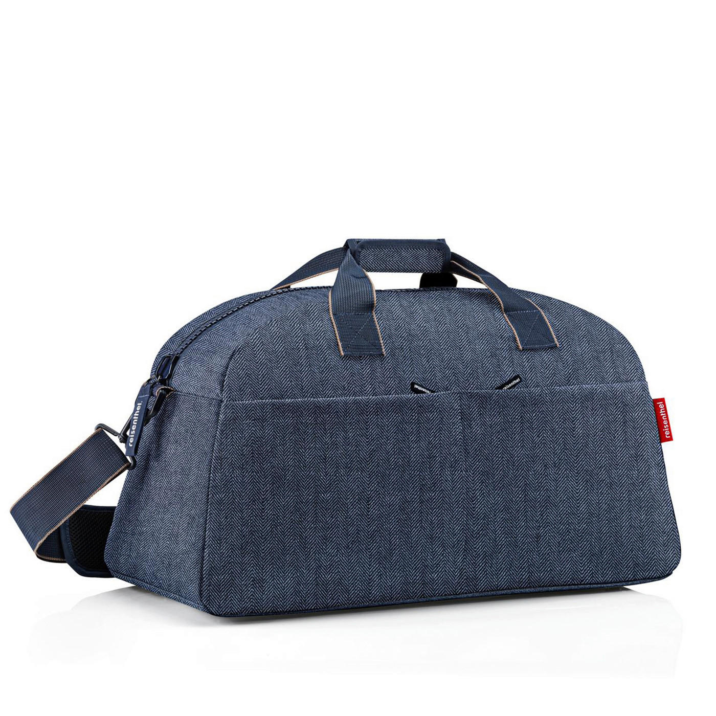 GEANTĂ DE VOIAJ - albastru închis, Basics, textil (60/34/26cm)