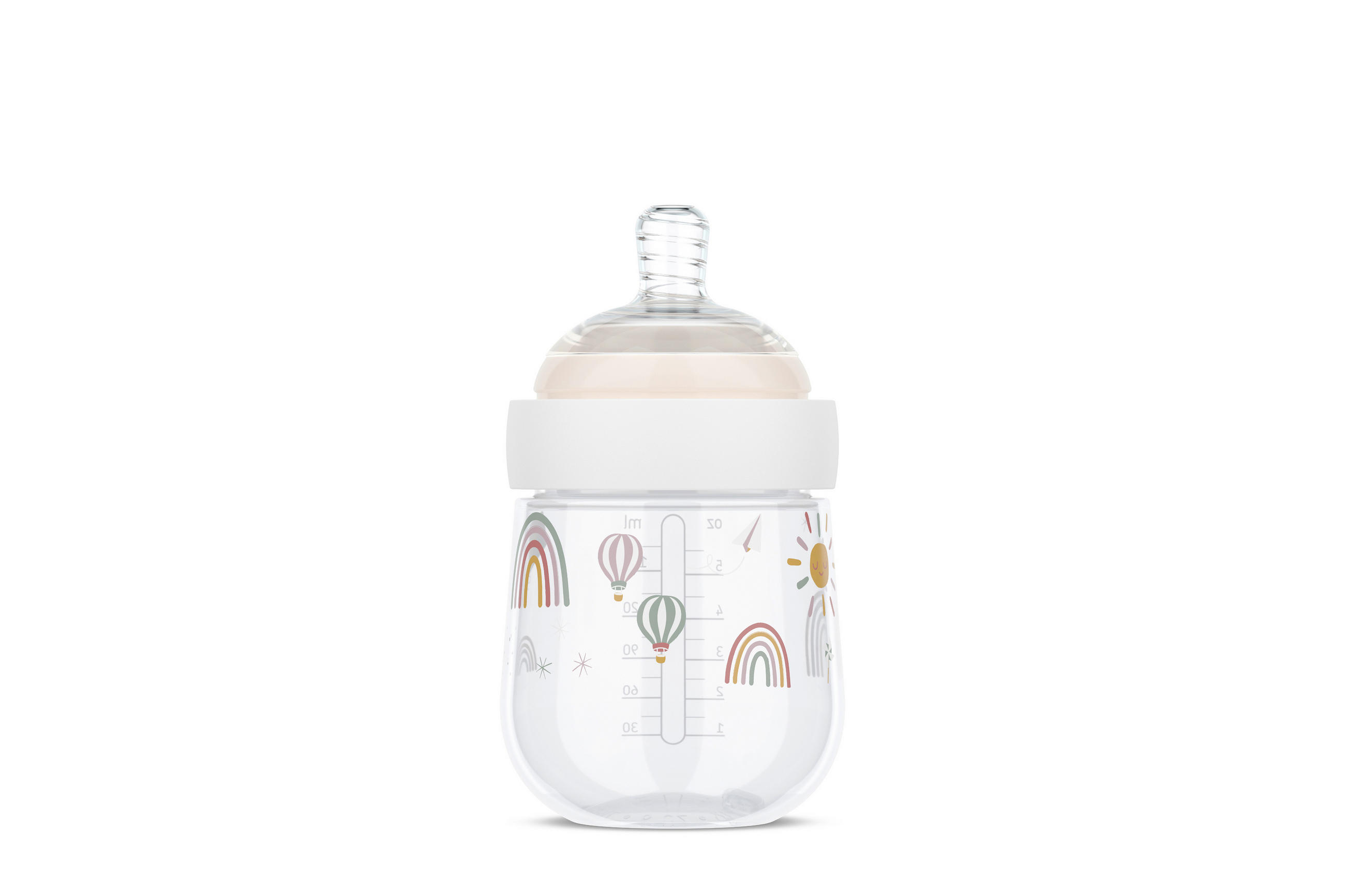 BABYFLASCHE 160 ml  - Multicolor, Basics, Kunststoff (7cm) - Mepal