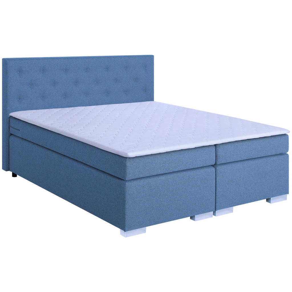 Boxspringbett mit Topper 180x200 Korfu