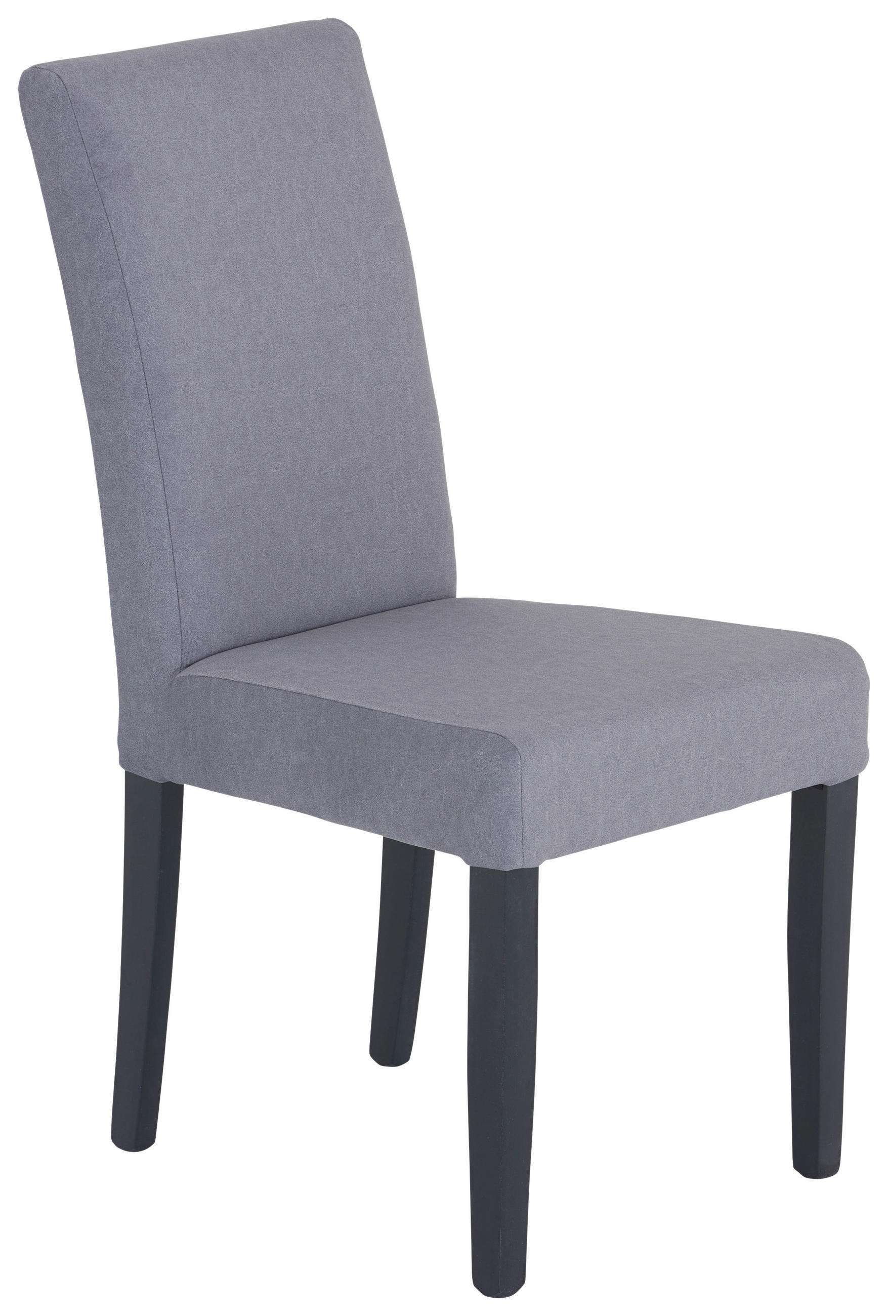 Esszimmerstuhl Campel Grau Echtholz-Beine