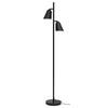 STEHLEUCHTE 25/162 cm    - Schwarz, Basics, Metall (25/162cm) - It's about Romi