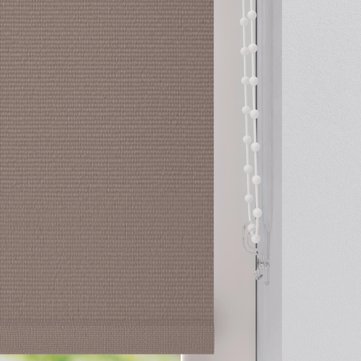 VERDUNKELUNGSROLLO 210/190 cm  - Haselnussfarben, Design, Textil (210/190cm)