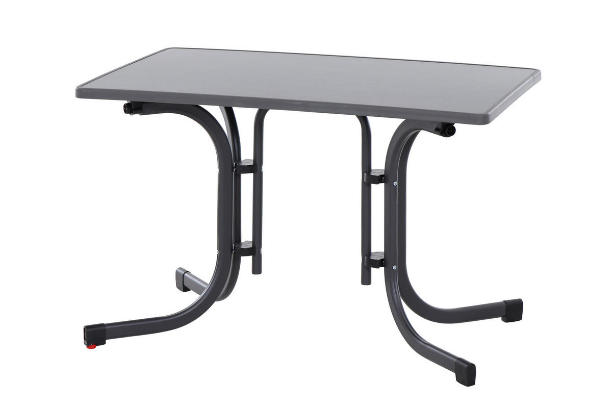 GARTENGARNITUR 5-teilig  - Anthrazit/Grau, Basics, Holzwerkstoff/Kunststoff (70/81/110cm) - Siena Garden