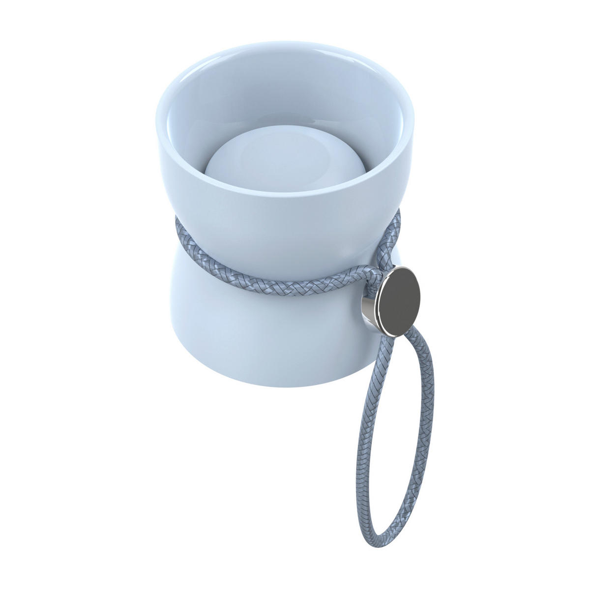 ISOLIERFLASCHE beYou 0,36L L  - Pastellblau, Basics, Metall (7,4/7,4/18,7cm) - Emsa