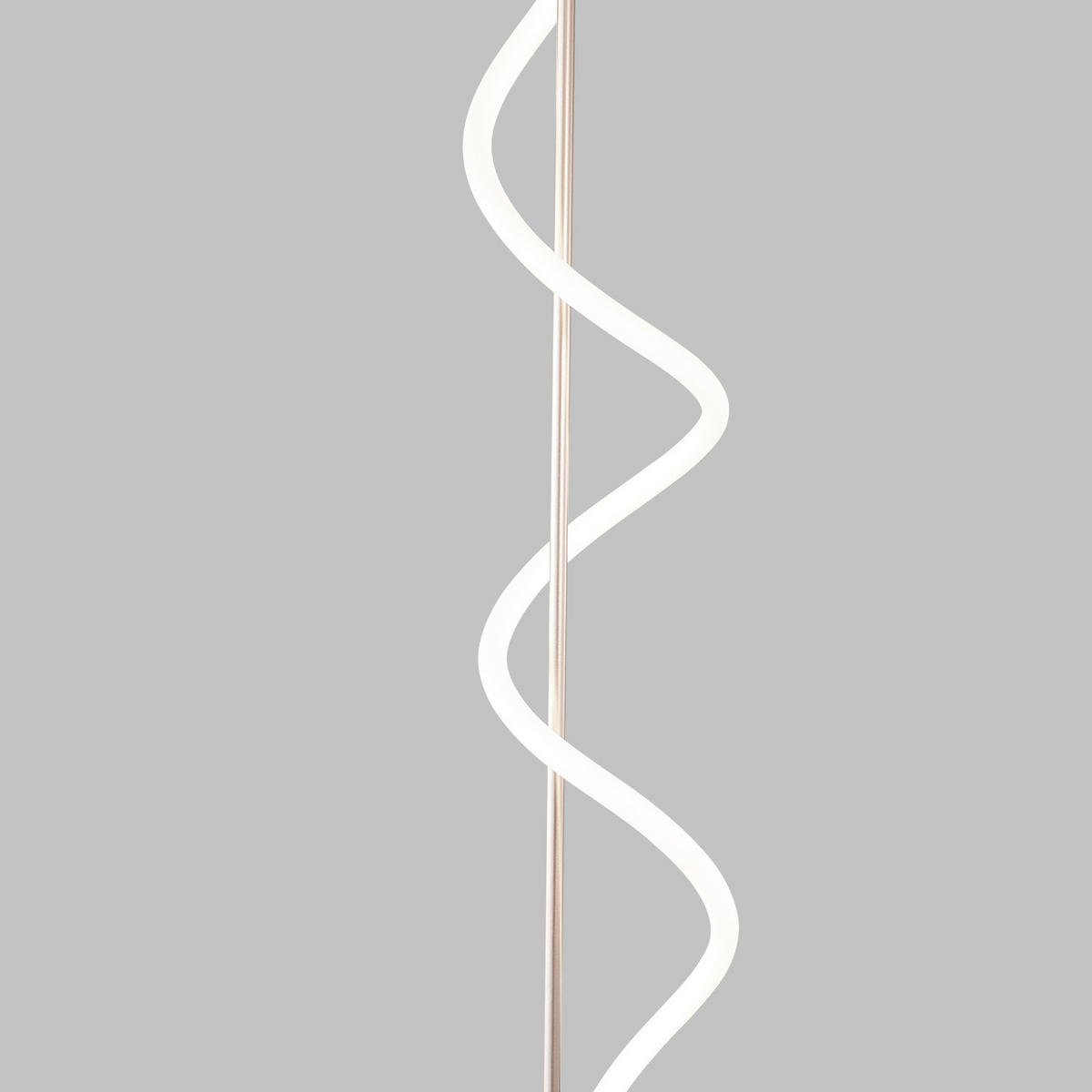 STOJACÍ LED SVÍTIDLO, 22/150 cm  - barvy stříbra, Design, kov/plast (22/150cm)