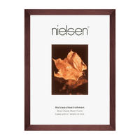 BILDERRAHMEN - Dunkelbraun, Basics, Holz (60/80cm) - Nielsen