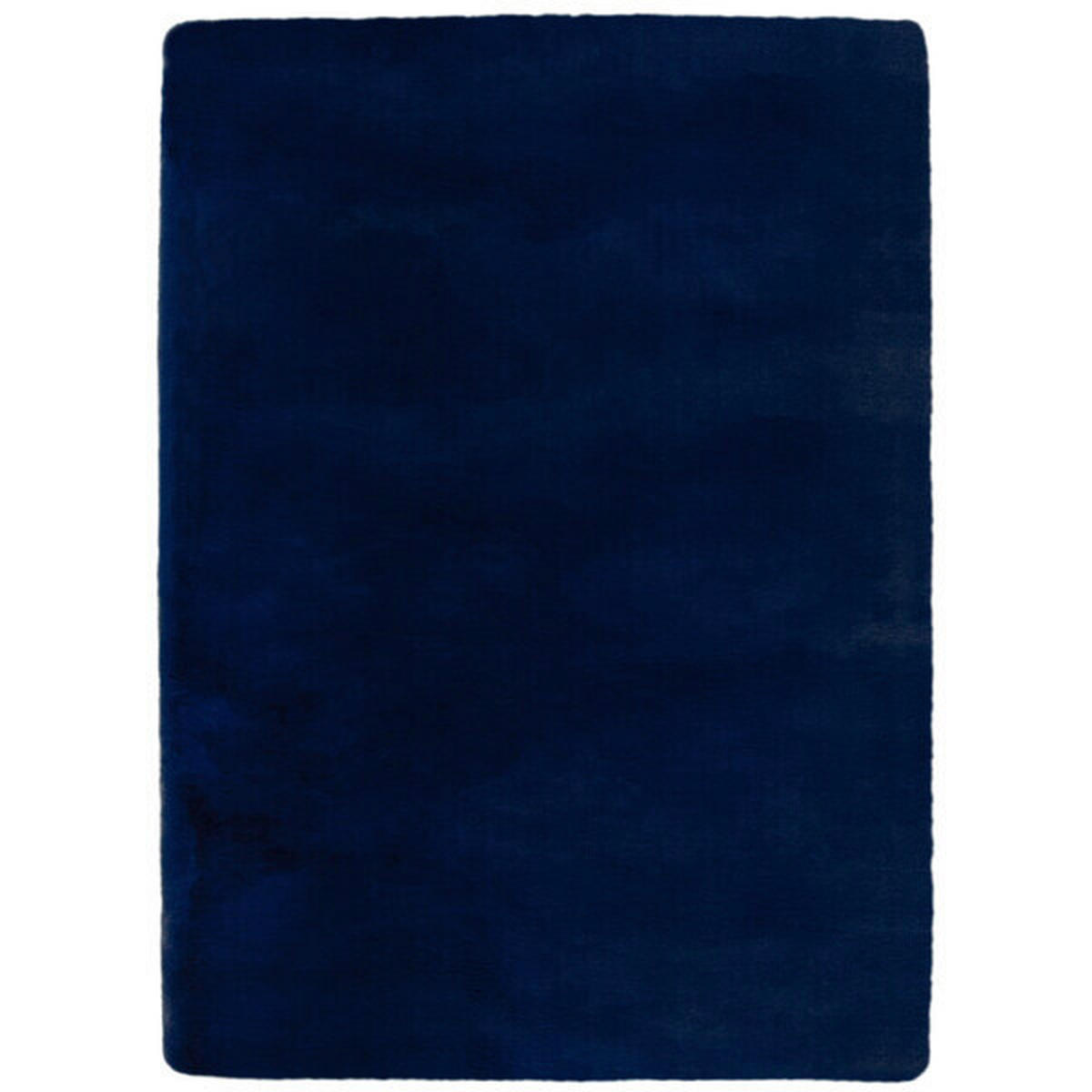 WEBTEPPICH 200/290 cm IVY LUXURY FUR Dunkelblau  - Dunkelblau, KONVENTIONELL, Textil (200/290cm)