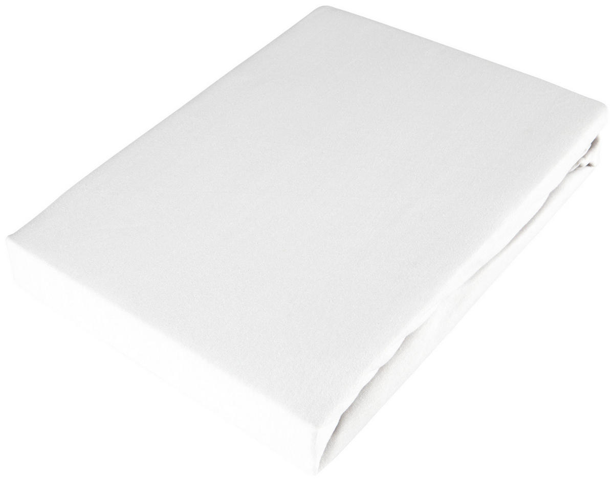 SPANNBETTTUCH Sissi Jersey  - Silberfarben, Basics, Textil (100/200cm) - Esposa