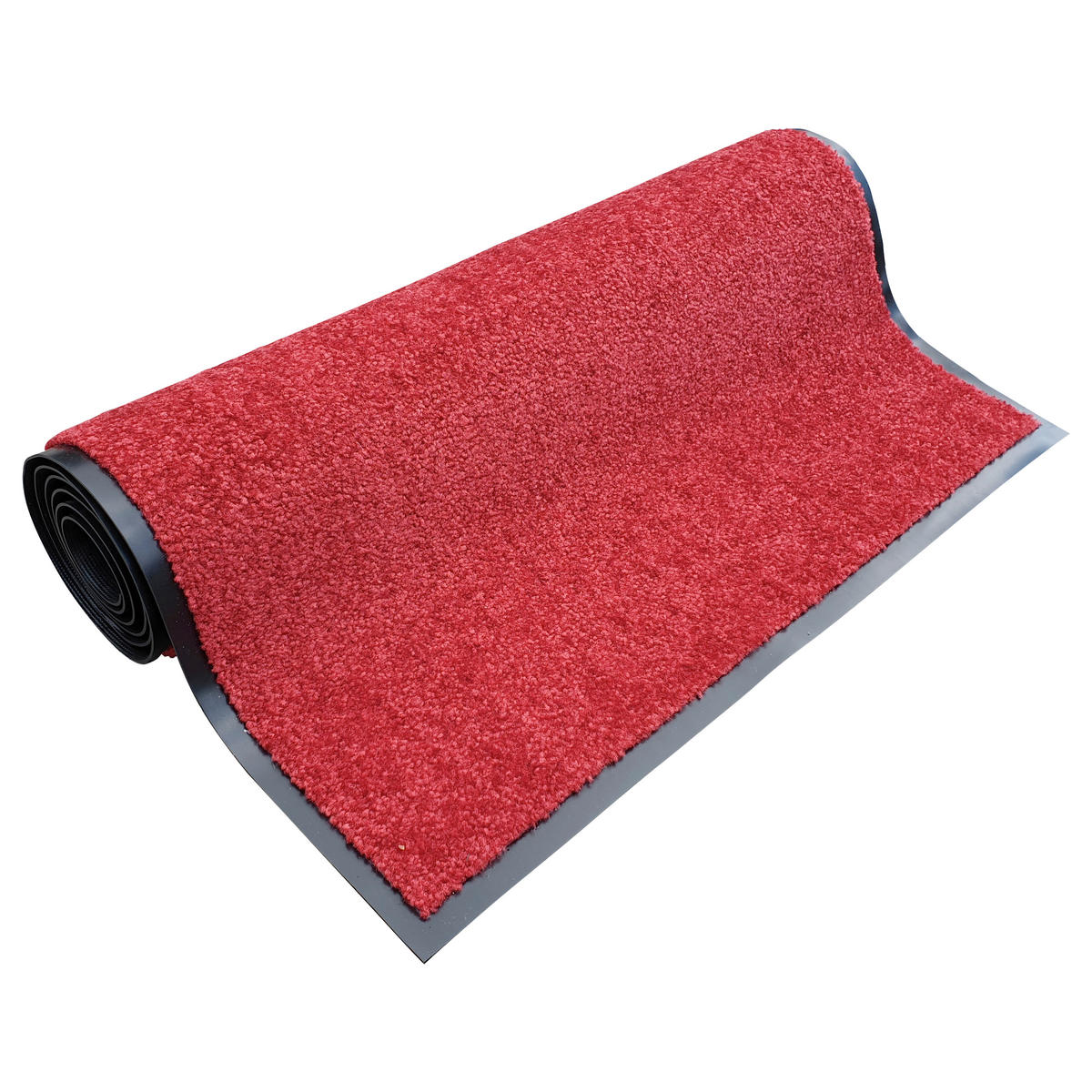 SCHMUTZFANGMATTE  60/180 cm  Rot  - Rot, Basics, Kunststoff/Textil (60/180cm)