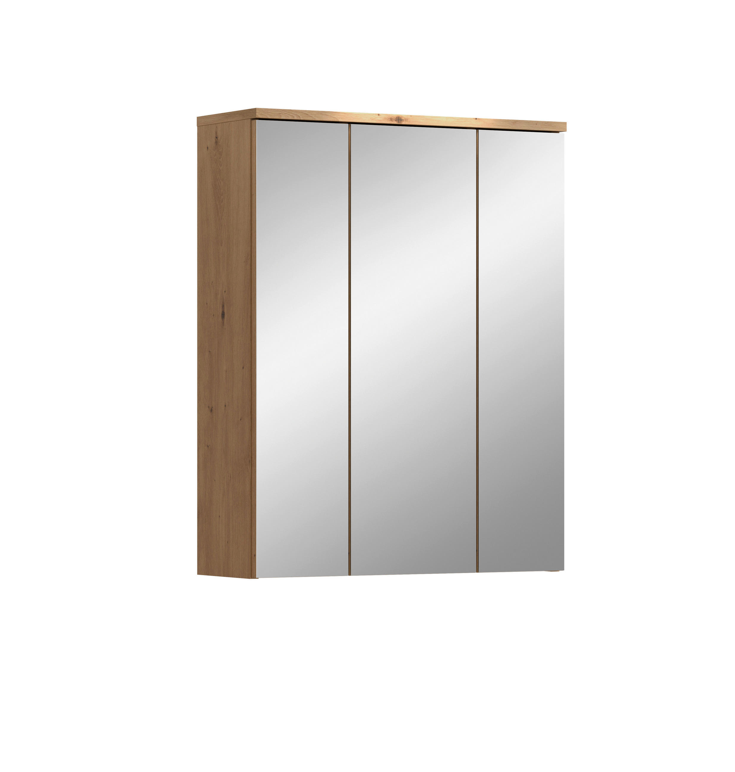 Mid.you Spiegelschrank Blake Eiche Artisan 60x77x21 cm