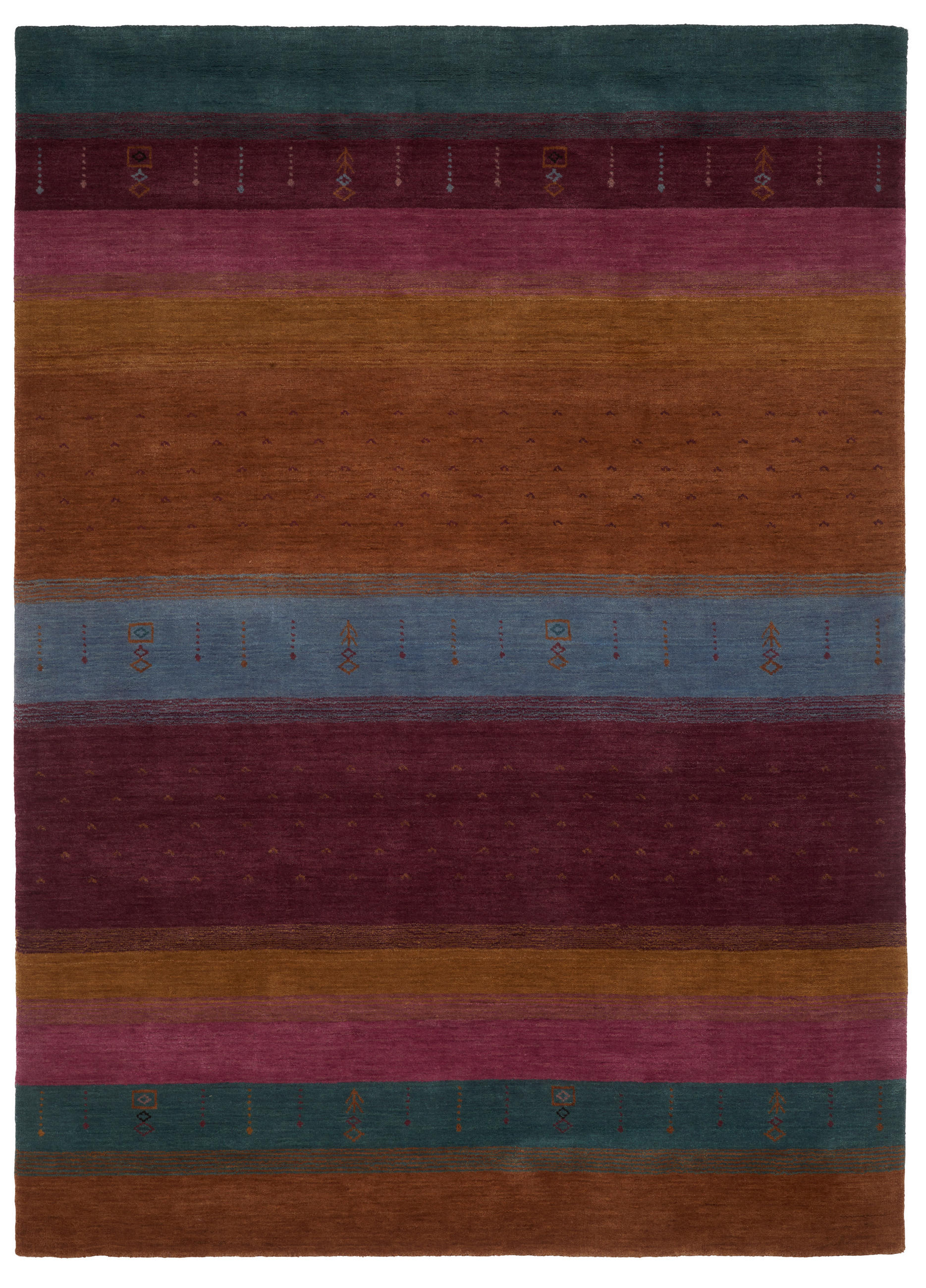ORIENTTEPPICH 160/230 cm Savannah Tormalin Multicolor  - Multicolor, LIFESTYLE, Textil (160/230cm) - Cazaris