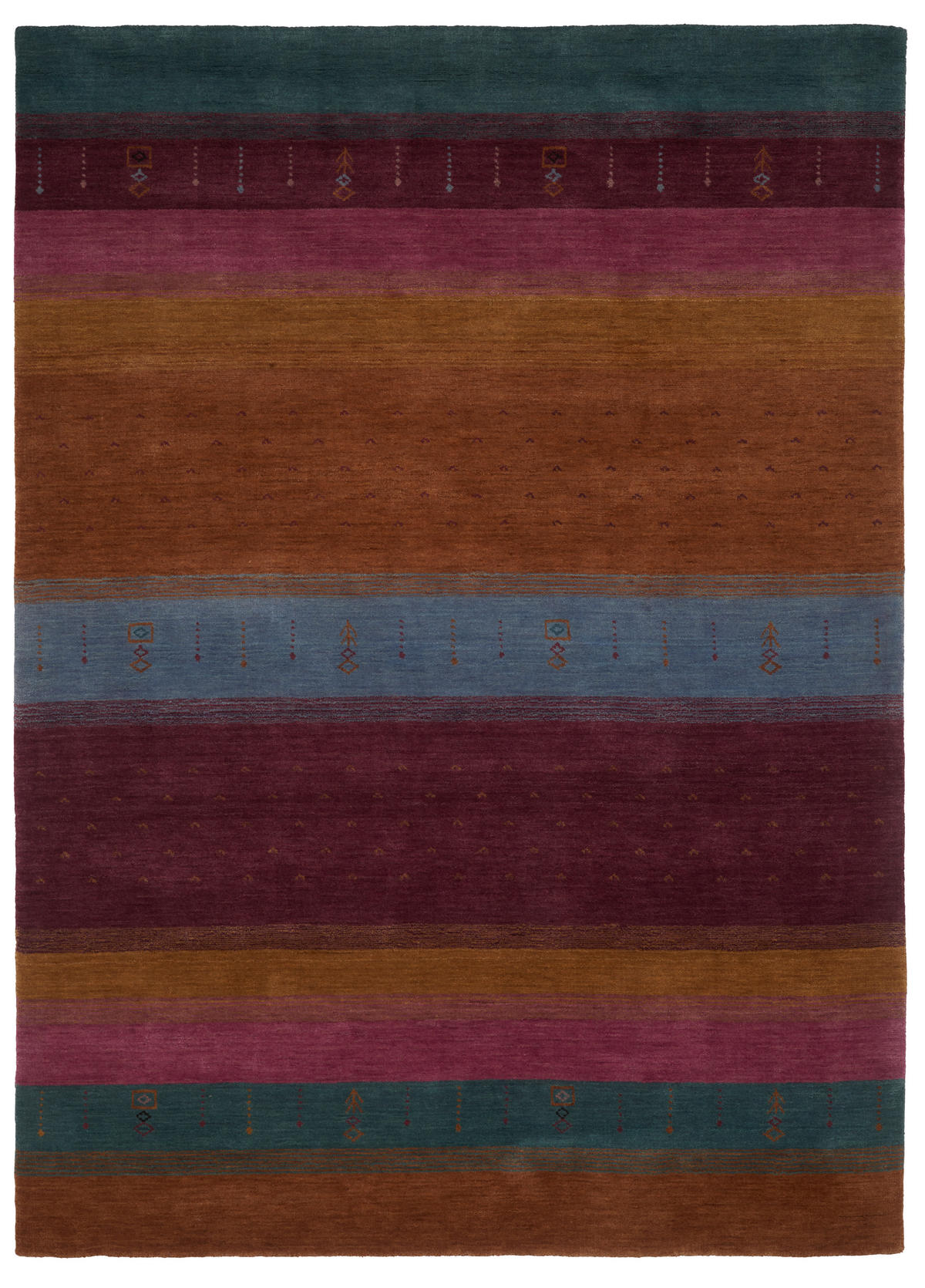 ORIENTTEPPICH 70/140 cm Savannah Tormalin  - Multicolor, Lifestyle, Textil (70/140cm) - Cazaris