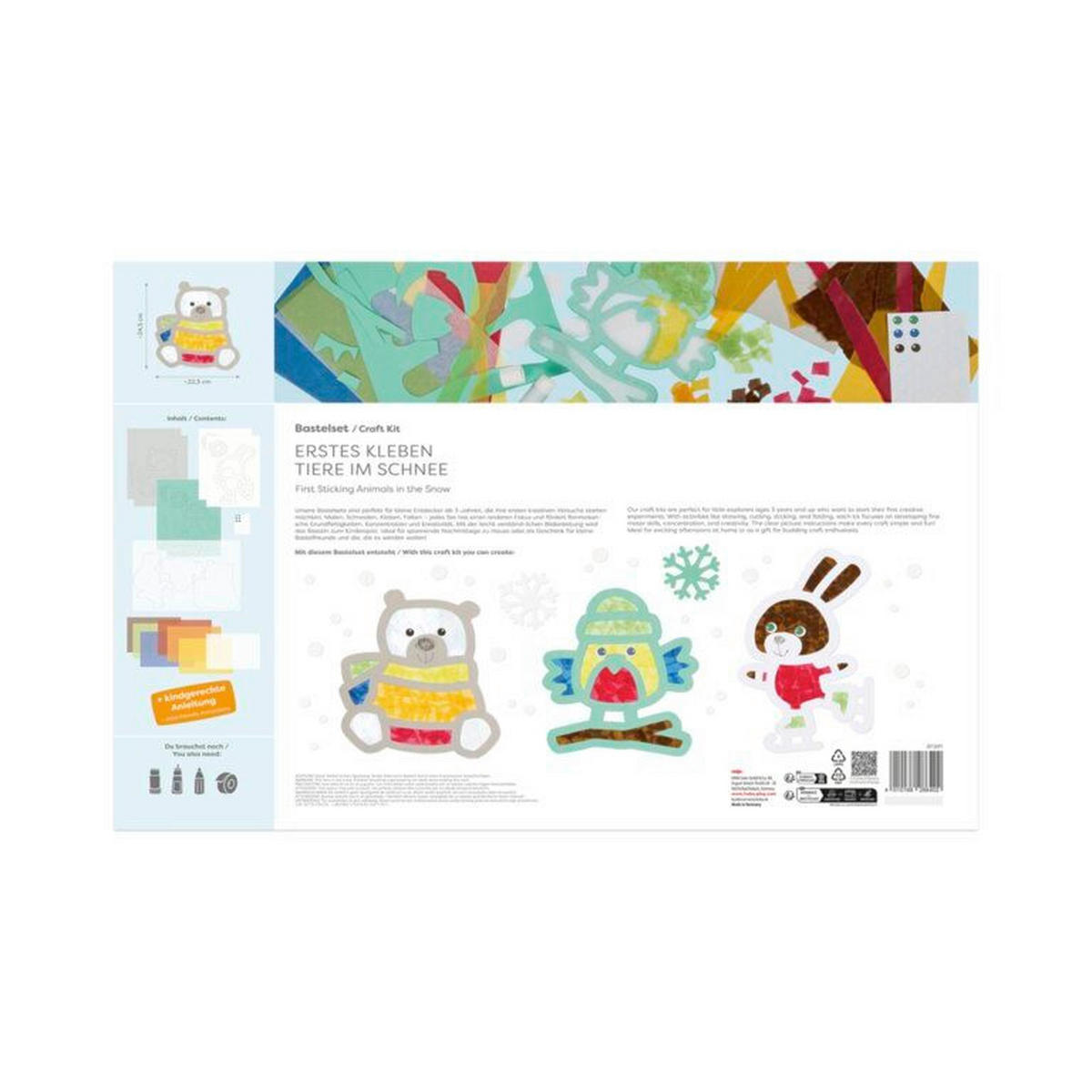 BASTELSET - Multicolor, Basics, Papier (50,0/0,5/35,3cm) - Haba