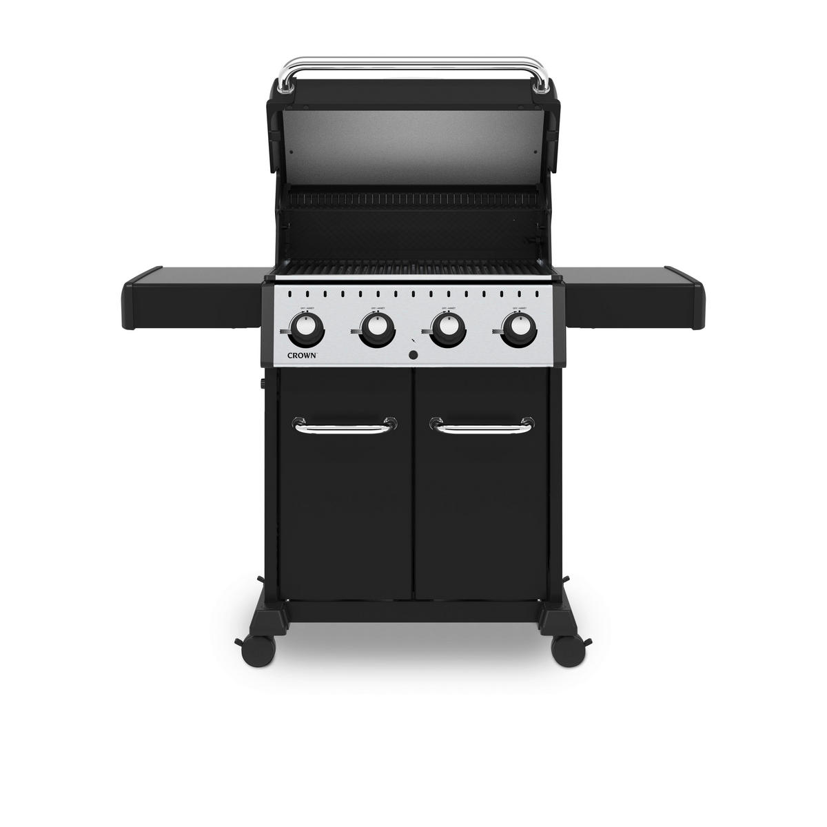 Plinski roštilj CROWN 420  crna  - crna, Basics, metal (145/116/61cm) - Broil King