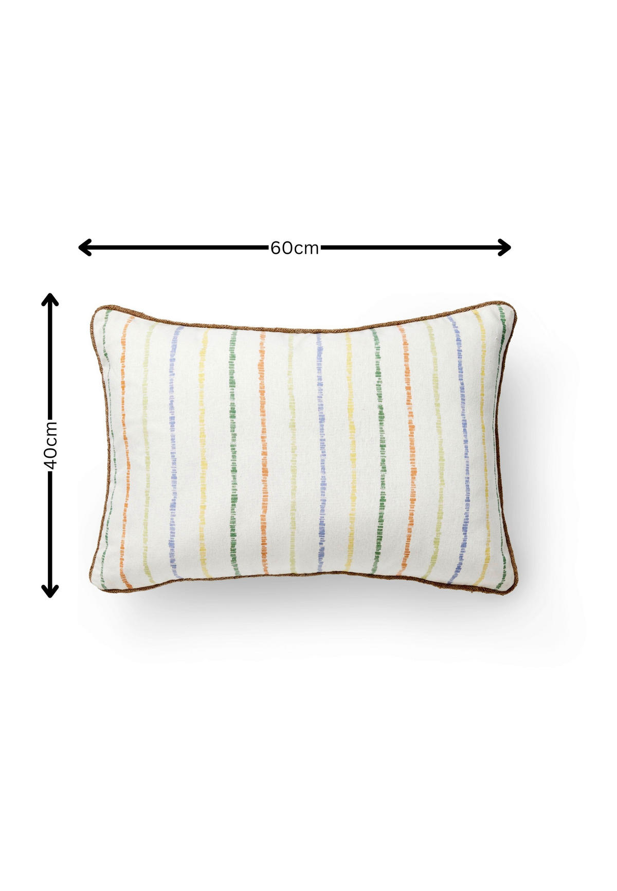 ZIERKISSEN KARIAMA 40/60 cm  - Multicolor, Basics, Textil (40/60cm) - FYNCH-HATTON