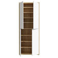 SCHUHSCHRANK 74,5/191,9/34,9 cm  - Hellgrau/Eiche Artisan, MODERN, Holzwerkstoff/Kunststoff (74,5/191,9/34,9cm) - Xora